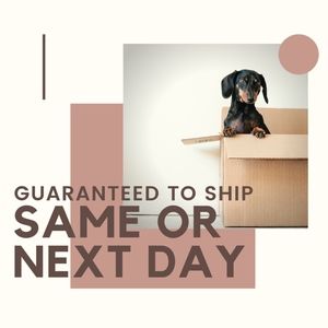 Shipped Same or Next Business Day